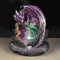 Puckator Brûleur d'Encens LED à Reflux - Dragon Violet, Unique