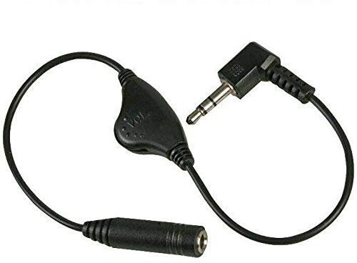 K M Electronics® Headphone Earphone in LINE Stereo Volume Control 3.5MM MINI Jack Cable Lead