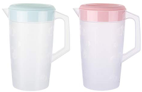 UPKOCH Théière Résistante à La Chaleur de Capacité 2000 Ml Pot à Jus Bouilloire Graduée Théière - Bouilloire