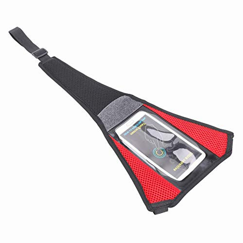 VGEBY Protezione del Sudore della Bici, Copertura del Sudore del Telaio della Bicicletta Rete del Sudore per Ciclismo con Custodia per Telefono Rastrelliere e deposito per l'equitazione