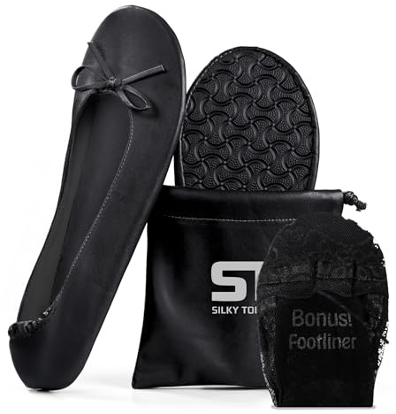 Silky Toes Women's Silky Toes Foldable FlatsSlipper