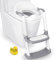 JASSONE Töpfchentrainingssitz, Kleinkinder-Tritthocker, 2 in 1 Töpfchentraining Toilette für Kinder, Babyschale mit Spritzschutz und Anti-Rutsch-Pad für Jungen und Mädchen, Töpfchentraining, Grau