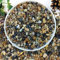 YISZM 9 kg natürliche Flusssteine, 6,3 mm Aquarienkies, kleine Steine für Pflanzen, Erbsenkies für Aquarien, dekorative Kieselsteine für Gartenarbeit, Blumentöpfe, Vasenfüller, Innenwasserbrunnen,
