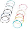 bracelet fil porte bonheur - 1,5 mm d'épaisseur - fil ciré - bracelet réglable enfant homme femme - 17 couleurs de fil possible