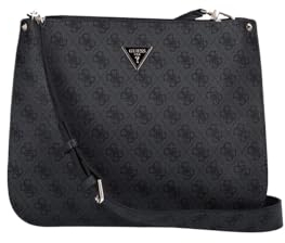 GUESS Meridian Shoulder Bag Coal Logo