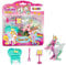 GALUPY Unicorn Music Set - Mini Spielset Einhorn Spielzeug mit Zubehör , Einhorn Figuren zum Sammeln