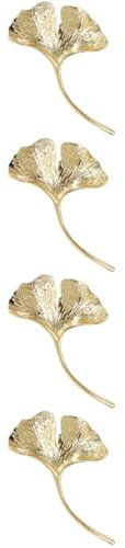 GALPADA 4stücke Alloy Ginkgo Leaf Brooch Für Brosche Für Schals Und Kleidung Tragbar Und Für Festliche Anlässe