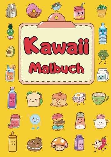 Kawaii Malbuch: 70+ Süße Motive zum Entdecken - Kreatives Ausmalen für Jung & Alt – Das ideale Geschenk für Freude & Entspannung