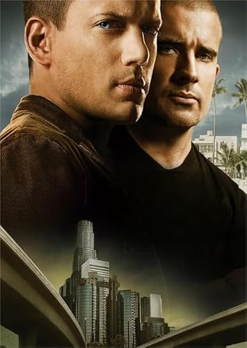 RUIYANMQ Puzzle 1000 Teilen Classic Action Film Prisonbreak Poster for Adult Family Decompression Toy Gt611Zw