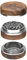 Bloomint Walnussholz Grinder Edelstahl 63 mm, 3‑teilig – Handgefertigt, Edelstahl Grinder für Kräuter, Gewürze und Herb
