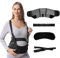 Mlysnd Ceinture Grossesse, Ceinture Physicsoma est Doux et Respirant, Utilisé Pour Soutenir la Taille de la Bande de Ventre des Femmes Enceintes (noir, petit)