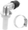 HOMSFOU Washing Machine Drain Hose Adapter Leak Resistant Connector for Floor Drains Versatile Drainage for Kitchens Bathrooms Garages and Basements