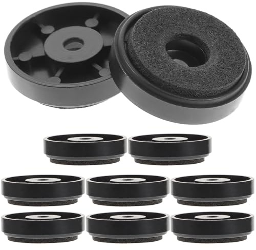 SMASOLO 10pcs 30x8mm Speaker Isolation Pads Foam Anti-Vibration Feet for Turntable Subwoofer Stand Hifi Audio Equipment