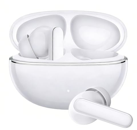 HONOR Choice Earbuds X8i Auriculares Inalámbricos, Controlador Semiabierto de 12 mm, 3 Mic, Bluetooth 6.0, Reducción de Ruido en Llamadas, 44 Horas de Reproducción, Conexión Dual, IP54, Blanco