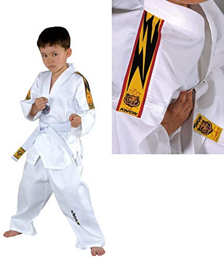 Kwon - Dobok Tiger Col Blanc Initiation T/140