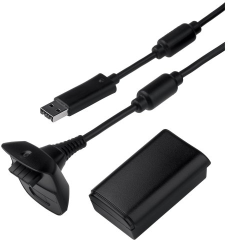 Xbox 360 - Play & Charge Kit R Black