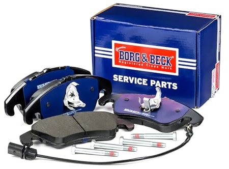 Borg & Beck BBP2045 Front Brake Pads - Includes Wear Indicators/Leads (TRW)