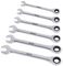 KREATOR KRT500013 - Set combi llaves trinquete 6p