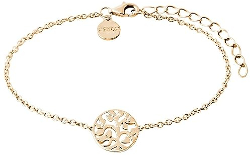 XENOX XS2897G Damen Armband Lebensbaum Symbolic Power Sterling-Silber 925 Gold 20 cm