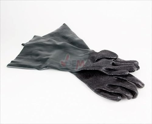DEMA Güde Gummihandschuhe für Sandstrahlkabine, 1 Paar, TYP P1 | 24370