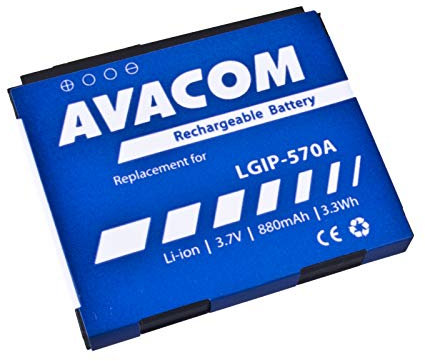 Handy Akku LG KP500 Li-Ion 3, 7V 880mAh (Ersatz Lgip-570A)