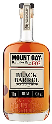Mount Gay Barbados Golden Rum, Black Barrel Double Cask Blend, 70cl