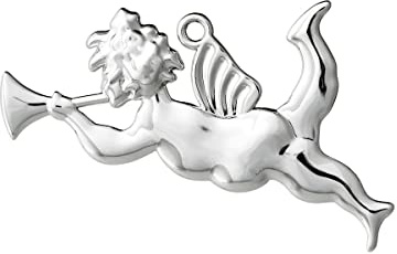 Angelo Rosendahl con Tromba H6,5 cm Decorazione Karen Blixen, Argento