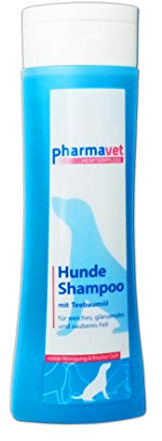 Pharmavet HUNDESHAMPOO 300ml mit Teebaumöl Hunde Shampoo Fellpflege Pflege Fell Spülung 18