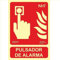 CABLEPELADO - Señal pulsador (rojo)
