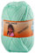 Hilo Ovillo de 100% Acrílico para DIY y Para Ganchillo, Crochet, Temporada de Primavera-Verano(Color Verde Agua 100g, aprox. 250 metros)