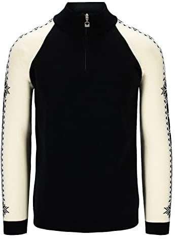Dale of Norway Herren Geilo Pullover, Black-Off White, L