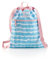 Miquelrius - Tasche aus recyceltem Material, verstellbare Griffe, Verschluss mit Band, Fronttasche mit Reißverschluss, Kollektion Go for it, Krawatte Dye Blau, Go For It, 340 x 450 x 50 mm