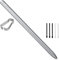 Stylet de rechange pour Samsung Galaxy Book Pro 360, Galaxy Book 2 360, Galaxy Book 2 Pro 360, Galaxy Book 3 Pro 360 + pointes (argenté)