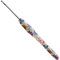 Coopay Häkelnadel mit Schön Blume, 1 Stück Gummigriff Häkelnadel 3,25 mm, Exquisite Ergonomisch Häkelnadeln für Anfänger, Solide Metall Häkeln und Bequem TPR Griff Häkelnadeln für Arthritische Hände