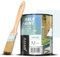 JOVIRA PINTURAS Pintura Tiza - Chalk Paint al Agua Mate + Pincel especial para madera. Renueva tus muebles con creatividad. (750 Mililitros, Verde Claro + Pincel)