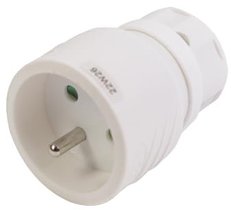 PRISE 1x 16A FEMELLE BLANCHE