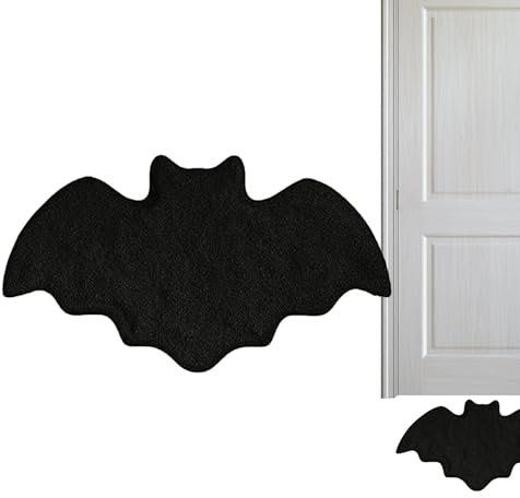 Badewannenglück – Halloween- -Badematte, Rutschfester Badezimmerteppich | Gruselige -Duschmatte, gruselige Halloween-Dekoration, Halloween-Teppiche, Fußmatte für Ihr Bad