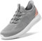 STQ Scarpe Ginnastica Donna Senza Lacci Ortopediche Memory Foam Slip on Antiscivolo Camminata Casual Sneakers Comode Palestra Grigio Chiaro Rosa 40.5 EU