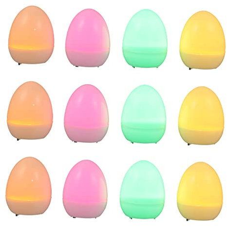 DOITOOL Ostern Lichter Desktop Lampe Schmuck Simulation Decor Pp Material Platzsparende Design