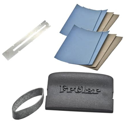 FRTLZR Guitar Fret Polishing Kit Basic, German-Made, Ergonomic Design, Fret finishing kit