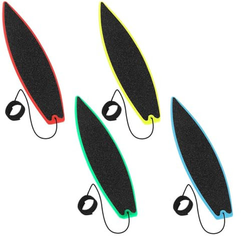 Paquete de 4 Tablas de Surf, Tabla de Surf con Dedos de Juguete, Minitablas de Surf para Niños, Tablas de Surf para Dedos,para niños, Adolescentes y Adultos, Surf en Cualquier Lugar