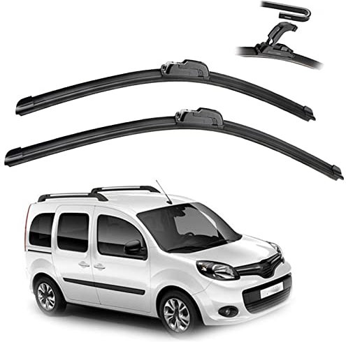 WILSEM 2 Teile/Satz Auto Frontscheibe Wischerblätter Zubehör Für R&enault Für Kangoo MK2 2008 2009 2010 2011 2012 2013 2014 2015 2016 2017 2018 2019 2020