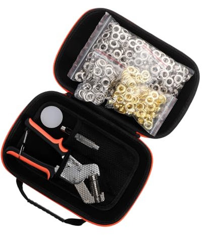 HOMSFOU Kit De Ojales Herramientas De Seguridad Alicate Manual Para Reparación y Artesanía