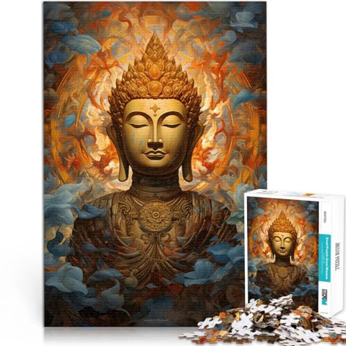 Puzzle für Teenager 2000 Teile Pädagogisches Familienspiel Buddha - Spirituelle Erhebung Lernspiel für Geburtstag, Weihnachten70x100cm