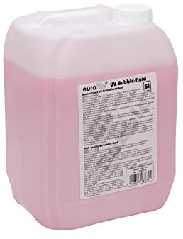 Eurolite 5 Litre Ultraviolet Bubble Fluid - Red