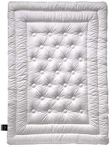 Billerbeck Bettdecke Meisterklasse – ca. 135 x 200 cm – Winterdecke – warme Decke für den Winter – aus Schafschurwolle