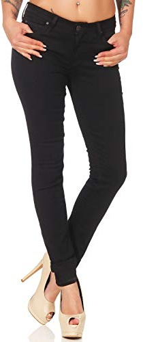 Lee - Jeans Damen - Skinny Fit - Scarlett - Schwarz Rinse