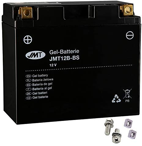 YT12B-BS Gel Batterie für XVS 650 N Drag Star Baujahr 1997-2003 von JMT