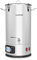 Klarstein Maischfest - Bierbrauset, Maischekessel, Bierbrauanlage mit 2 Stufen: 1500/3000 W, Bier Brauen 5-teiliges Set, Filtrier-Eimer, Kühlspirale, LCD-Display, Edelstahl, 35 Liter, Tafelsilber
