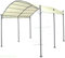 Gazebo Giardino Acciaio pergola Amalfi mt 3x4 Poliestere Beige Box Auto